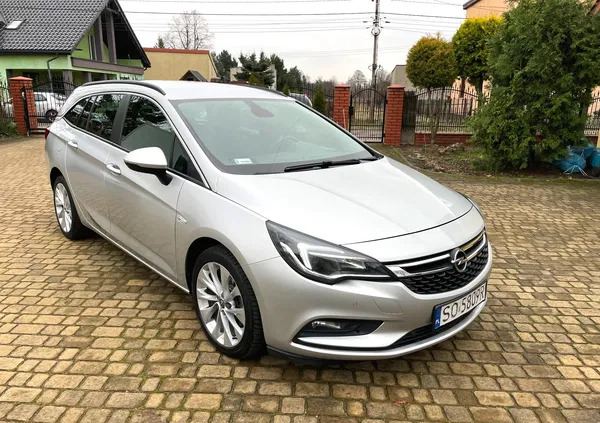 samochody osobowe Opel Astra cena 31900 przebieg: 299876, rok produkcji 2018 z Będzin